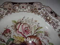 Johnson Brothers England Windsor Ware HARVEST Fruit Turkey PlatterLarge 20Exc