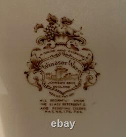 Johnson Brothers England Windsor Ware Harvest Fruit Turkey Platter 20