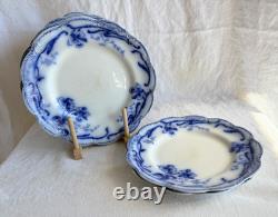 Johnson Brothers English flow blue 10 dinner plates x8