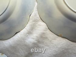 Johnson Brothers English flow blue 10 dinner plates x8