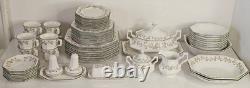 Johnson Brothers Eternal Beau Dinner Set Service For 8 + Extras 62 Piece England