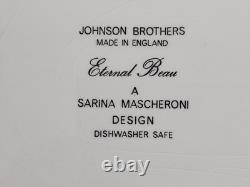 Johnson Brothers Eternal Beau Dinner Set Service For 8 + Extras 62 Piece England