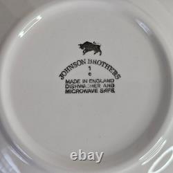 Johnson Brothers Eternal Beau Dinner Set Service For 8 + Extras 62 Piece England