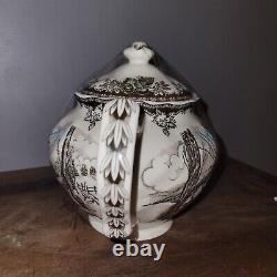 Johnson Brothers FRIENDLY VILLAGE (MADE IN ENGLAND) Teapot, Creamer, Gravy Boat