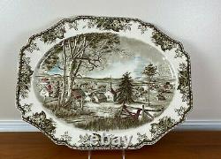 Johnson Brothers FRIENDLY VILLAGE SQUARE 20 Oval Serving Platter