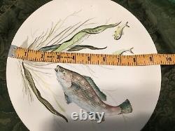 Johnson Brothers Fish Pattern Plate # 1 Lobster Set Of 6