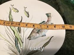 Johnson Brothers Fish Pattern Plate # 1 Lobster Set Of 6