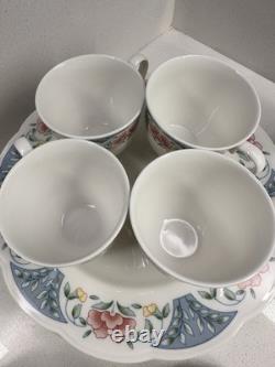 Johnson Brothers Floral Fine China 40pc Dinnerware Set England Staffordshire