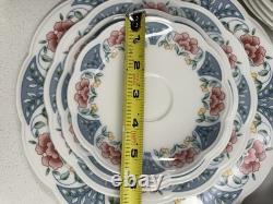 Johnson Brothers Floral Fine China 40pc Dinnerware Set England Staffordshire