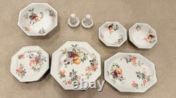 Johnson Brothers Fresh Fruit 23-Piece Estate Set Octagonal Made in England