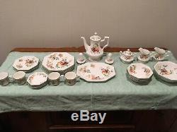 Johnson Brothers Fresh Fruit dinnerware set, china, octagonal