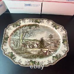 Johnson Brothers Friendly Village 20 Large Oval Serving Platter