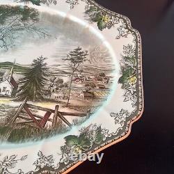 Johnson Brothers Friendly Village 20 Large Oval Serving Platter