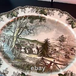 Johnson Brothers Friendly Village 20 Large Oval Serving Platter