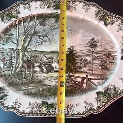 Johnson Brothers Friendly Village 20 Large Oval Serving Platter