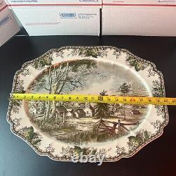 Johnson Brothers Friendly Village 20 Large Oval Serving Platter