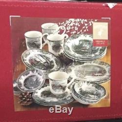 Johnson Brothers Friendly Village 28-Piece Place Setting, New in Box