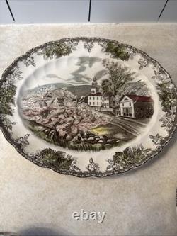 Johnson Brothers Friendly Village 50 Pc China Dinnerware Set Made in England