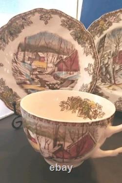 Johnson Brothers Friendly Village 5-Piece Place Setting, Made in England, 4 Sets