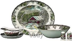 Johnson Brothers Friendly Village 6-Piece Completer Dinner Set