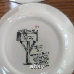 Johnson Brothers Friendly Village 6-Piece Place Setting, Made in England, 4 Sets