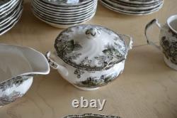 Johnson Brothers Friendly Village 87 Piece Dinnerware Set