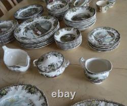 Johnson Brothers Friendly Village 87 Piece Dinnerware Set