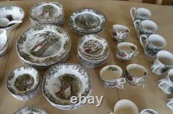 Johnson Brothers Friendly Village 87 Piece Dinnerware Set