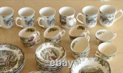 Johnson Brothers Friendly Village 87 Piece Dinnerware Set