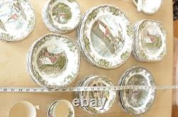 Johnson Brothers Friendly Village 87 Piece Dinnerware Set