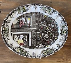 Johnson Brothers Friendly Village Christmas Serving Platter 15