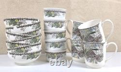 Johnson Brothers Friendly Village, England Bowls, Ramekins, Cups 17 Pcs Vtg