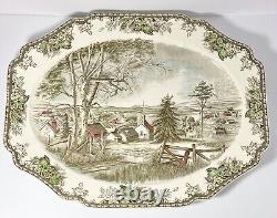 Johnson Brothers Friendly Village Extra Large Ceramic Serving Platter 20