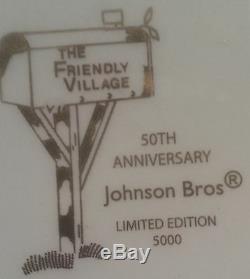 Johnson Brothers Friendly Village Limited Edition Collectors Plates Set of 6