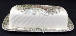 Johnson Brothers Friendly Village Made In England 1/4 Pound Covered Butter Dish