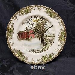 Johnson Brothers Friendly Village Rare Set of 12 Large Dinner Plates 10 5/8