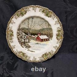 Johnson Brothers Friendly Village Rare Set of 12 Large Dinner Plates 10 5/8