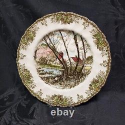 Johnson Brothers Friendly Village Rare Set of 12 Large Dinner Plates 10 5/8