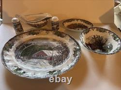 Johnson Brothers Friendly Village Six Piece Set Brand New In The Original Box