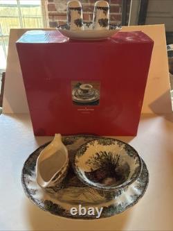 Johnson Brothers Friendly Village Six Piece Set Brand New In The Original Box