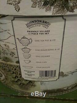 Johnson Brothers Friendly Village Tea Set New In Box