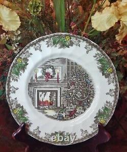 Johnson Brothers Friendly Village The Christmas Dinner Plate RARE