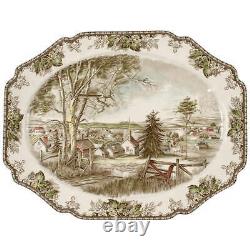 Johnson Brothers Friendly Village, The Oval Serving Platter 276955