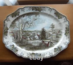 Johnson Brothers Friendly Village large turkey platter20 inchesMade in England