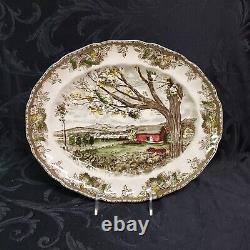 Johnson Brothers Friendly Village set of 4 Platters including the big 20 one