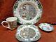 Johnson Brothers Friendly Village (the Christmas) 4 Piece Place Setting