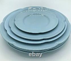 Johnson Brothers Greydawn PLATES Blue Discontinued. Circa 1925 1987