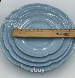 Johnson Brothers Greydawn PLATES Blue Discontinued. Circa 1925 1987