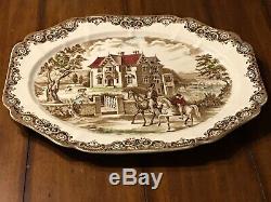 Johnson Brothers HERITAGE HALL 20 Large Oval Serving Platter Replacement