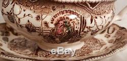 Johnson Brothers HIS MAJESTY Gravy Boat & Plate! England
